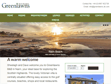 Tablet Screenshot of greenlawns.uk.com